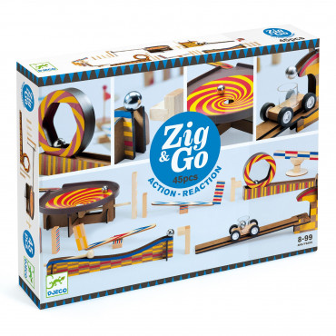 ZIG & GO 45 PCS TOBOGGAN A BILLES