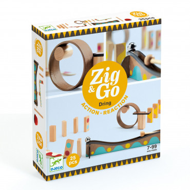 ZIG & GO 25 PCS TOBOGGAN A BILLES