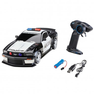 RC CAR FORD MUSTANG POLICE...