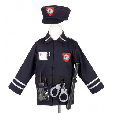 Costume de policier 4-7 ans...